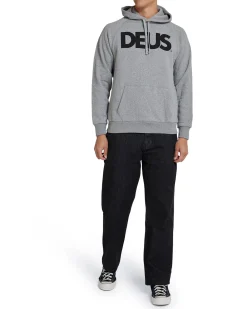 All Caps Hoodie - Grey Marle