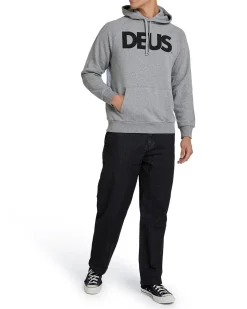 All Caps Hoodie - Grey Marle