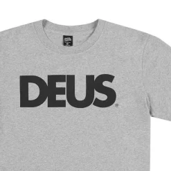 All Caps Tee - Grey Marle
