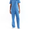 Archival Coverall - Bleach Stonewash