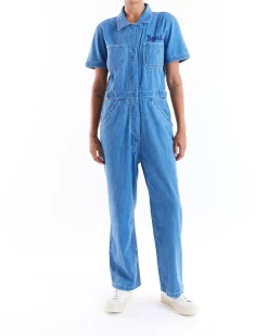 Archival Coverall - Bleach Stonewash