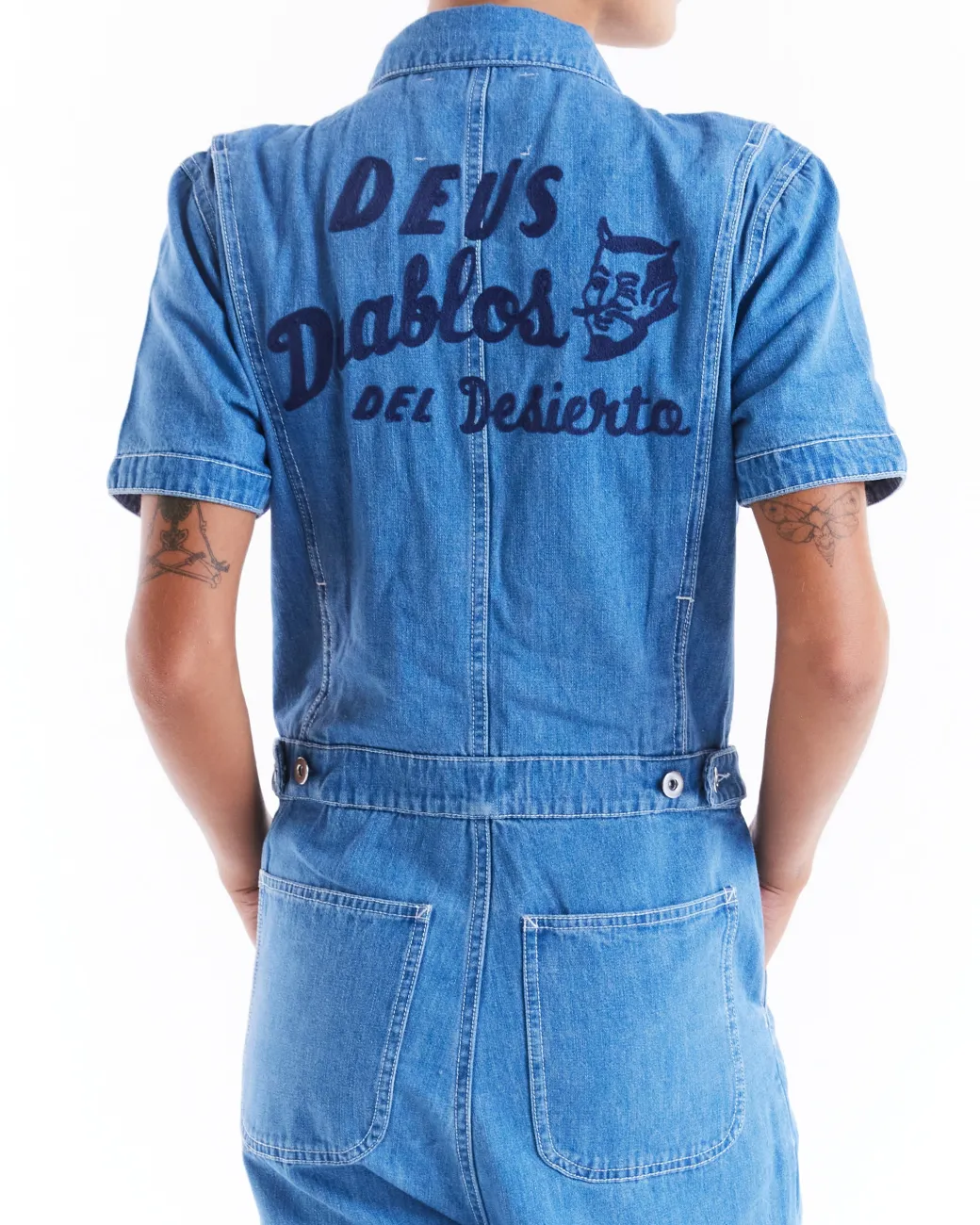 Archival Coverall - Bleach Stonewash