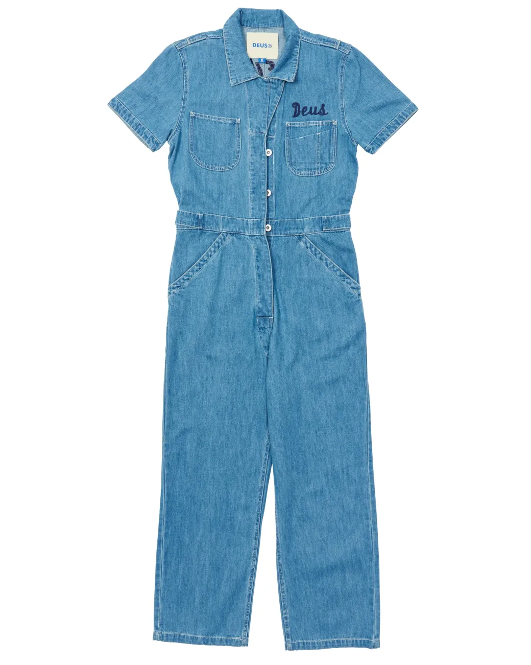 Archival Coverall - Bleach Stonewash