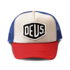 Baylands Trucker Hat - Blue-Red