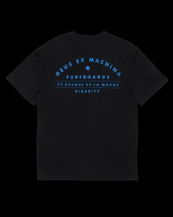Biarritz Surf Address Tee - Black