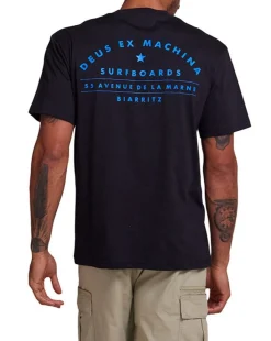 Biarritz Surf Tee - Black