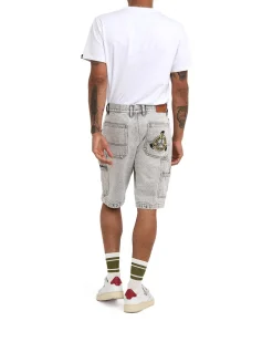 Big Fella Short - Light Black Wash