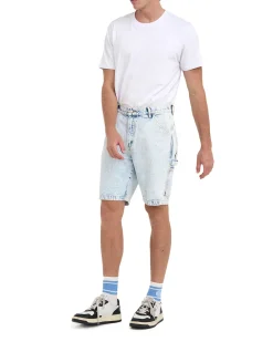 Big Fella Short - Light Blue Wash