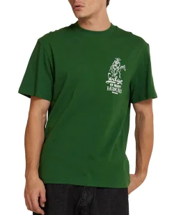 Boscombe Address Tee - Hillside Green