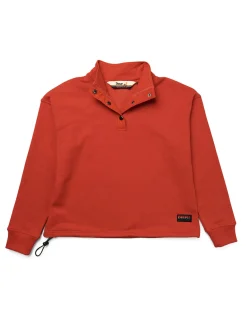 Brie Fleece - Red Clay