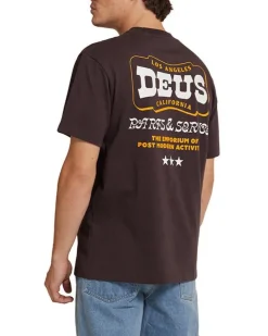 Buckle Up Tee - Choc Brown
