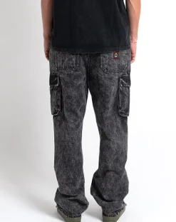 Burly Cargo Pant - Mid Black