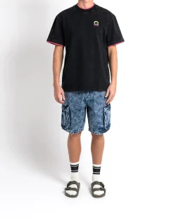 Burly Cargo Short - Mid Indigo