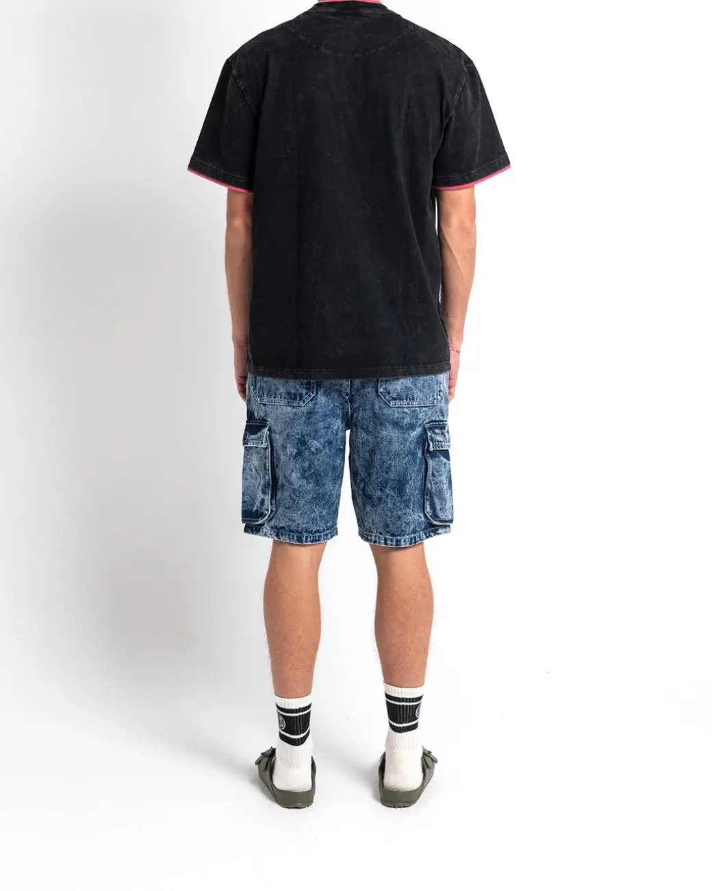 Burly Cargo Short - Mid Indigo
