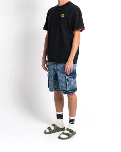 Burly Cargo Short - Mid Indigo
