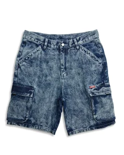 Burly Cargo Short - Mid Indigo