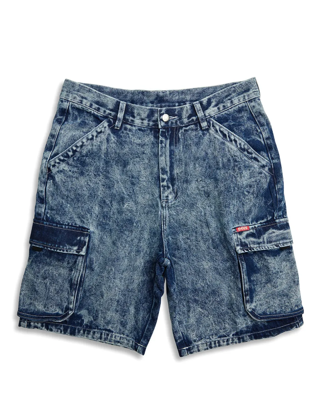 Burly Cargo Short - Mid Indigo