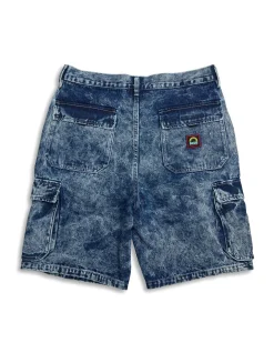Burly Cargo Short - Mid Indigo