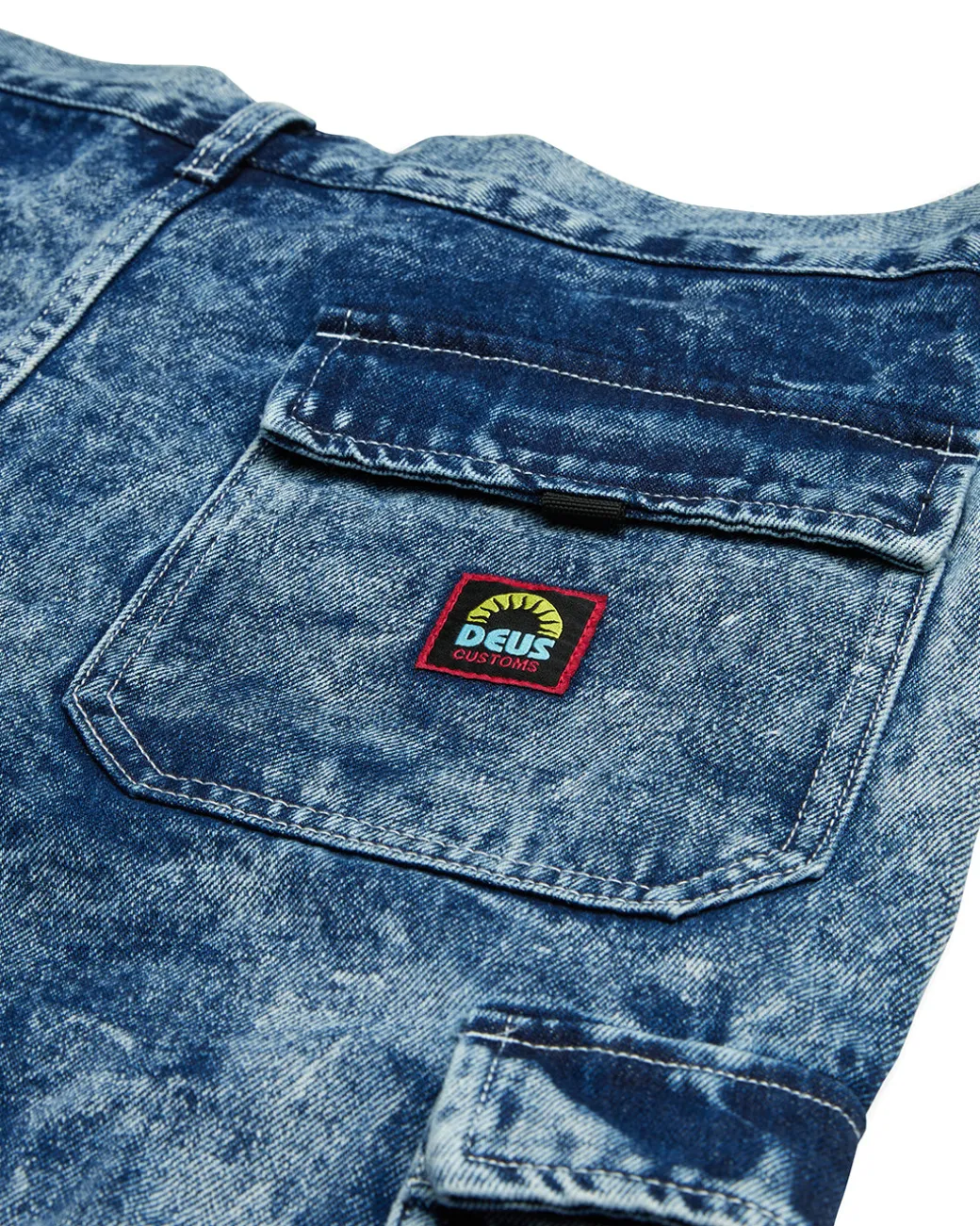 Burly Cargo Short - Mid Indigo