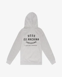 Camperdown Address Hoodie - Grey Marle