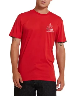 Camperdown Address Tee - Valiant Red