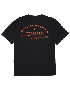 Canggu Surf Address Tee - Black