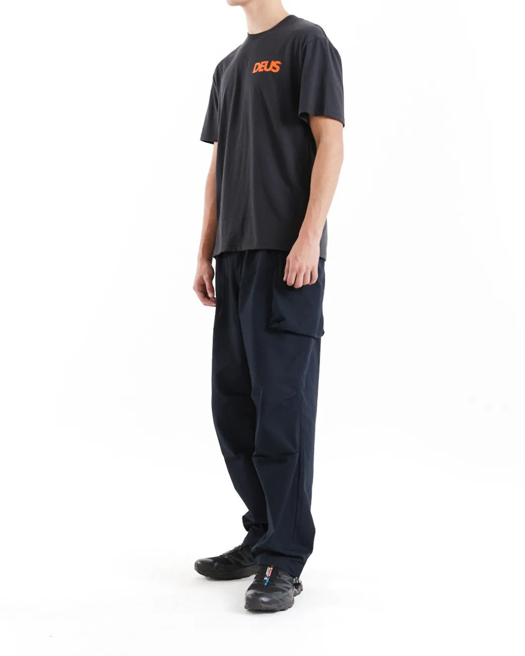 Canggu Surf Address Tee - Black