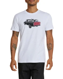 Carby Pickup Tee - White