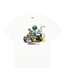Celestial Rod Tee - Vintage White