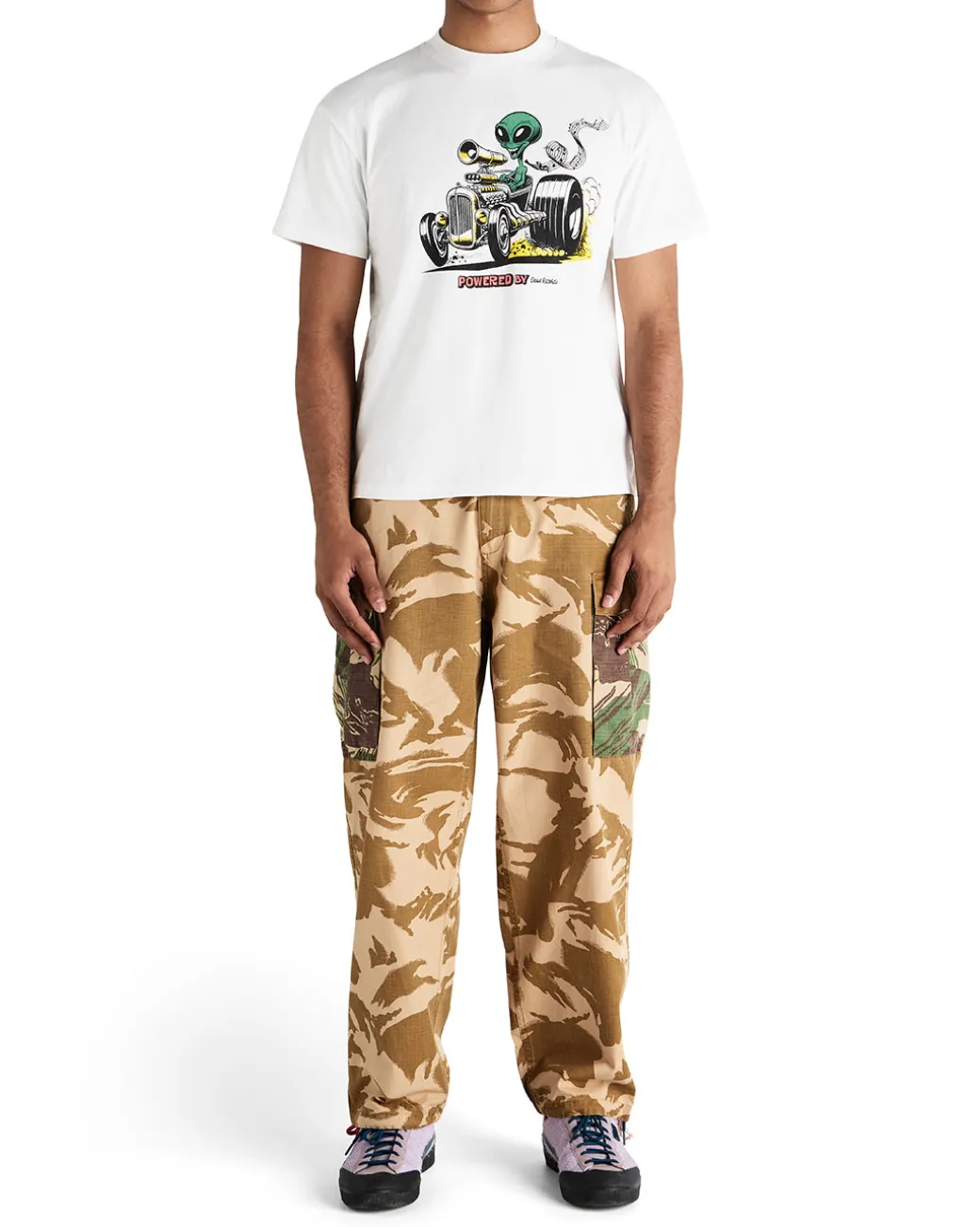Celestial Rod Tee - Vintage White