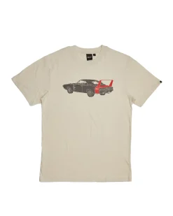 Charger Tee - Vintage White