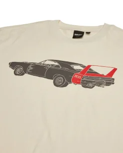 Charger Tee - Vintage White