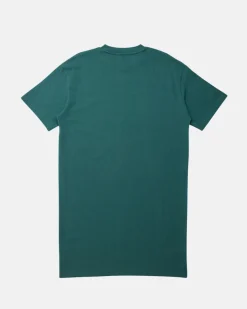 Chrome Spotnik Tee Dress - Teal