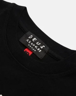 Chrome Spotnik Tee Dress - Black