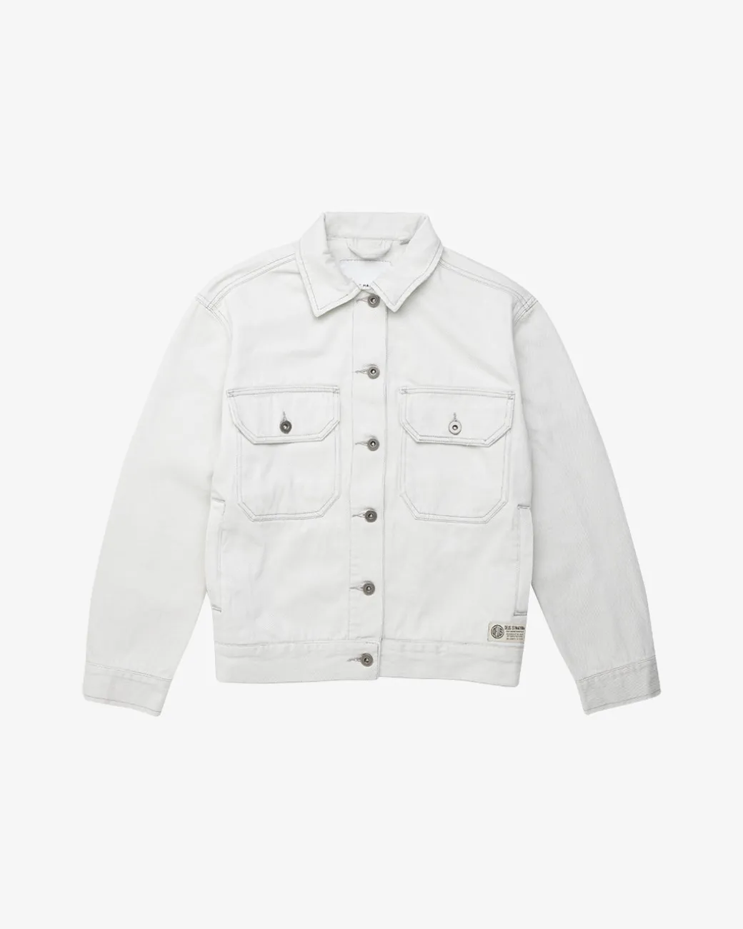 Coby Jacket (Oversized Fit) - Bleached White