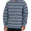 Comber Knit Sweater - Maui Blue