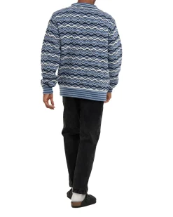 Comber Knit Sweater - Maui Blue
