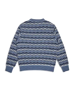Comber Knit Sweater - Maui Blue