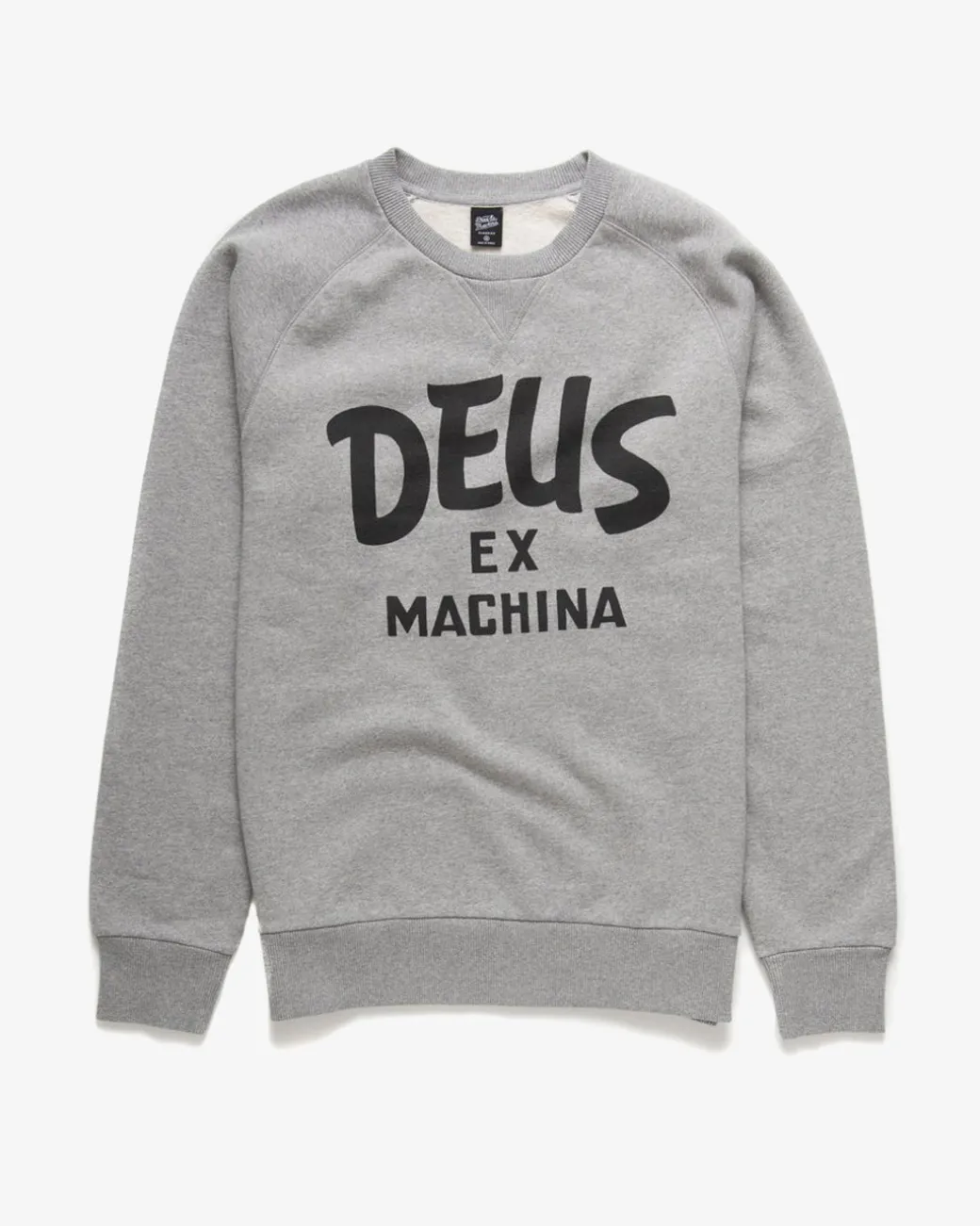 Curvy Crew Sweater - Grey Marle