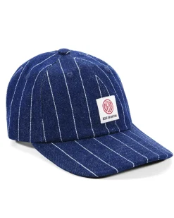 Dallas Stripe Cap - Indigo