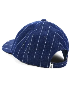 Dallas Stripe Cap - Indigo