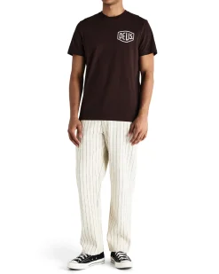 Dallas Stripe Work Pant - Natural