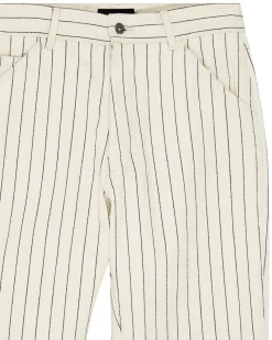 Dallas Stripe Work Pant - Natural