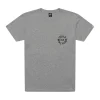 Deus Logo Tee - Grey Marle