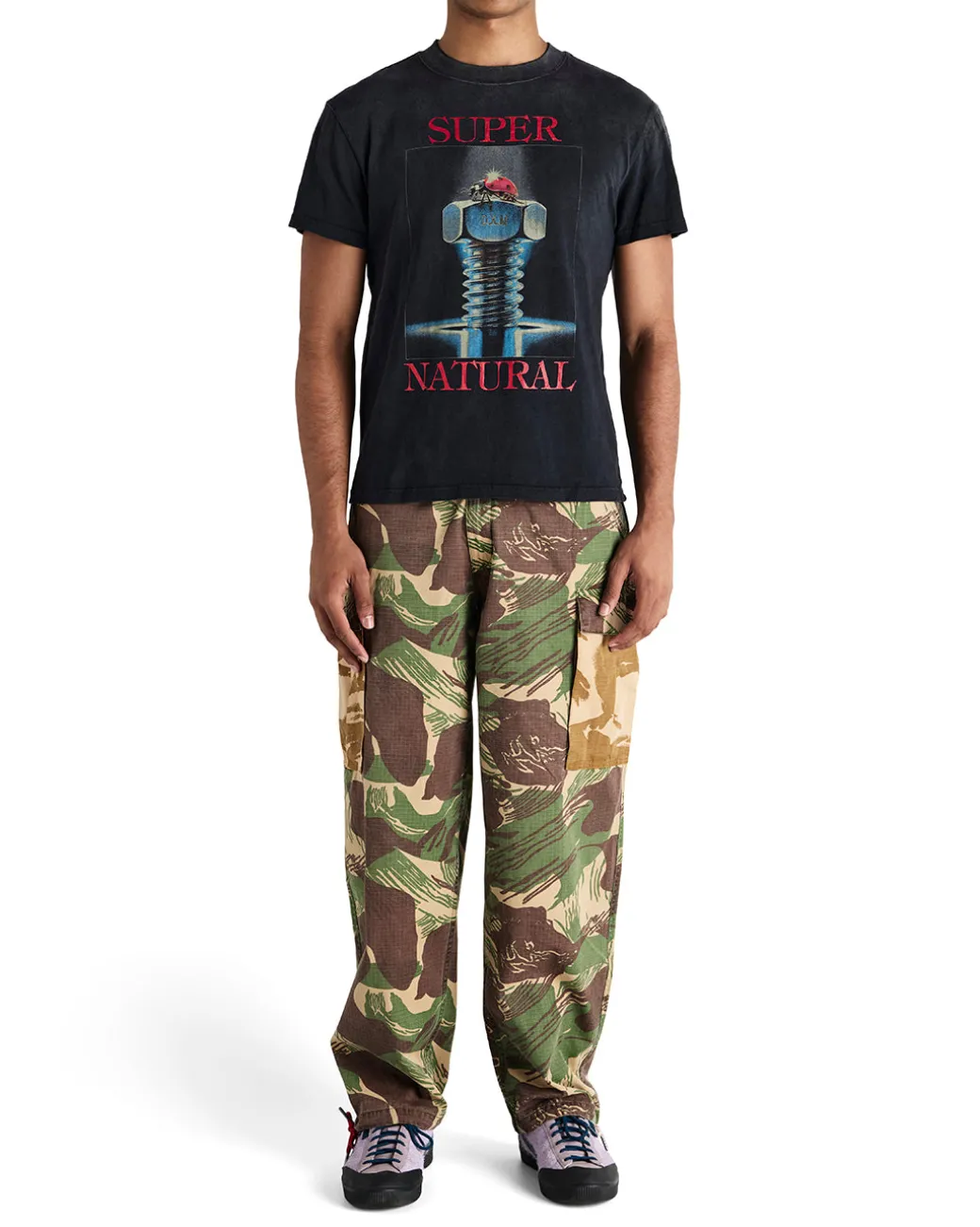 Divine Connection Tee - Anthracite