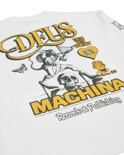 Divine Spark Long Sleeve Tee - Vintage White