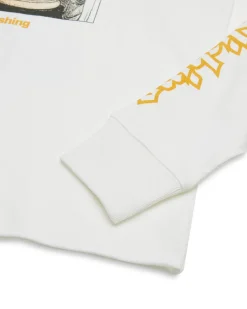 Divine Spark Long Sleeve Tee - Vintage White