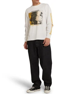 Divine Spark Long Sleeve Tee - Vintage White
