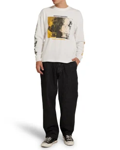 Divine Spark Long Sleeve Tee - Vintage White