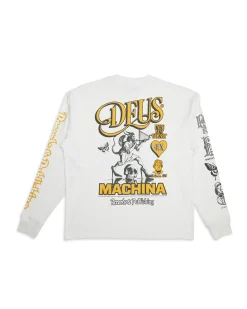 Divine Spark Long Sleeve Tee - Vintage White